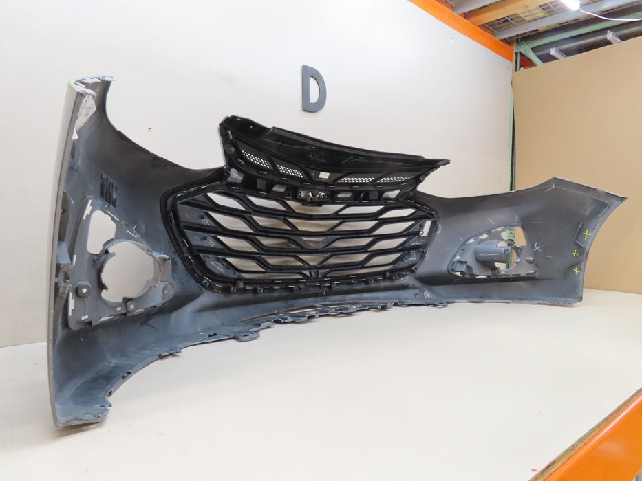 2019 CHEVROLET CRUZE SEDAN FRONT BUMPER COVER W/ GRILLE GRILL BADGE OEM 42550372