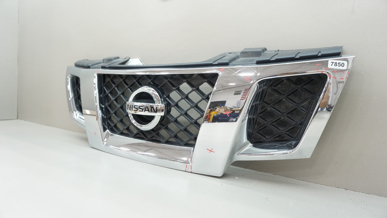2009-2021 NISSAN FRONTIER FRONT UPPER RADIATOR GRILLE 62310-9BA0A OEM