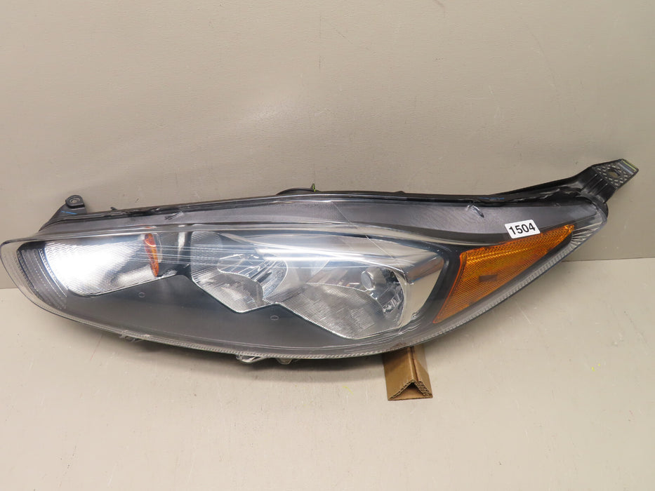 2014-2019 FORD FIESTA LEFT DRIVER HEADLIGHT HEADLAMP HALOGEN OEM D2BB-13W030-BG