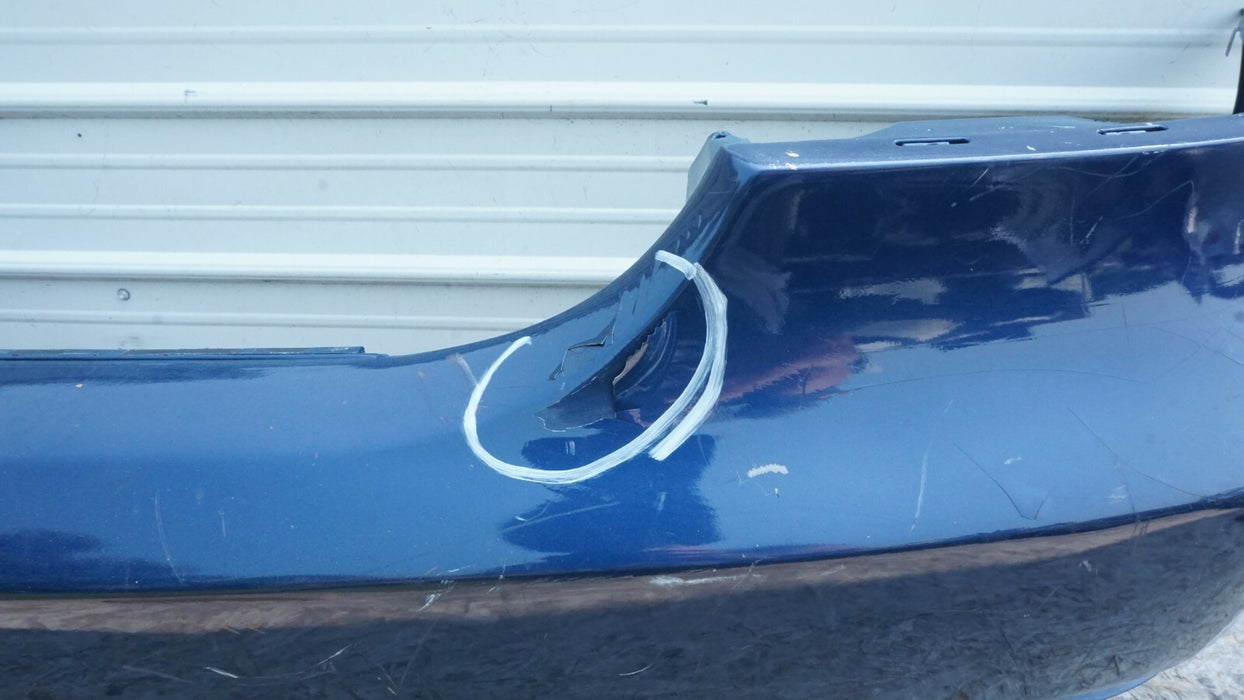 2004-2007 BMW 525I 530I 545I 550I E60 SEDAN REAR BUMPER COVER PANEL PLASTIC OEM