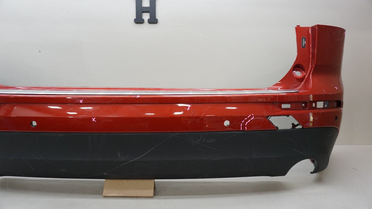 2018-2019 VOLVO XC60 T5 REAR BUMPER COVER W/ LOWER VALANCE PANEL OEM 31425198