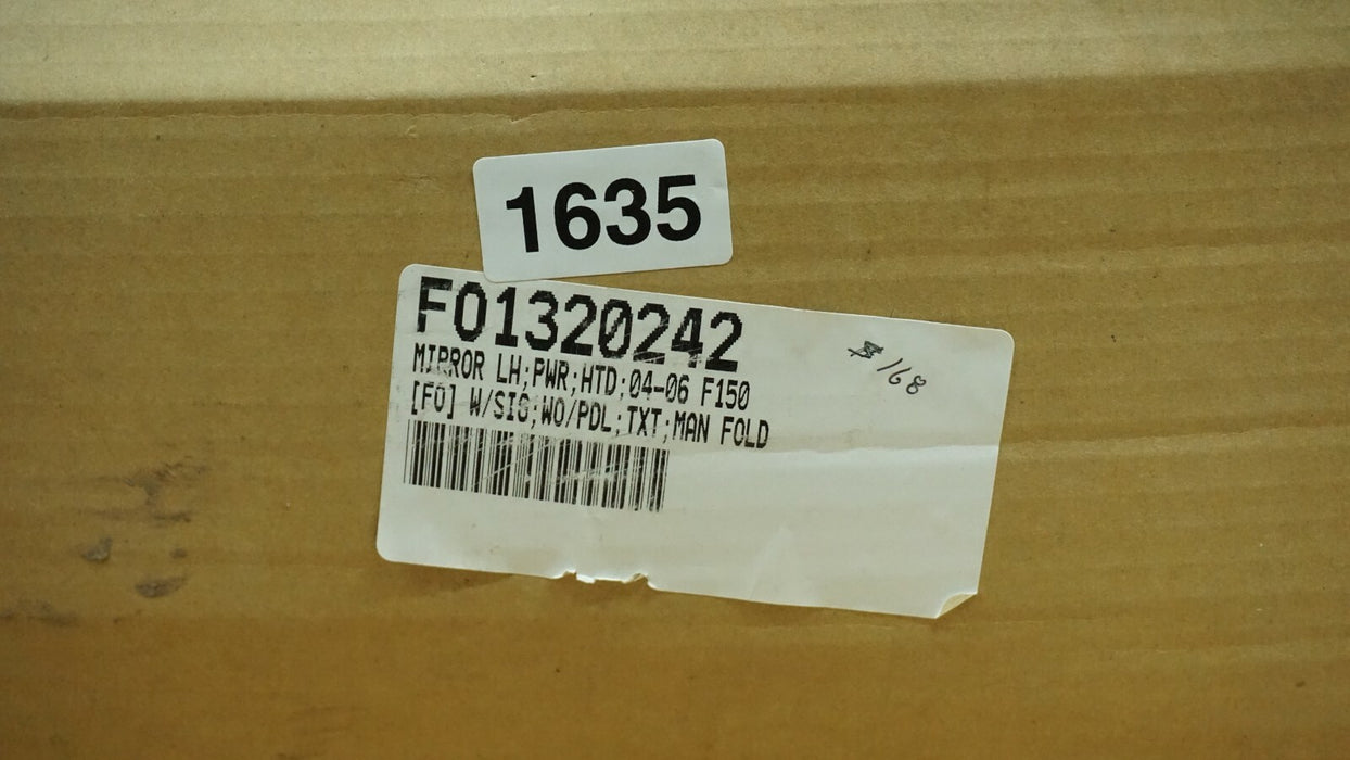2004-2006 FORD F-150 FRONT LEFT DRIVER SIDE REAR VIEW MIRROR AFTERMARKET 4 05 06