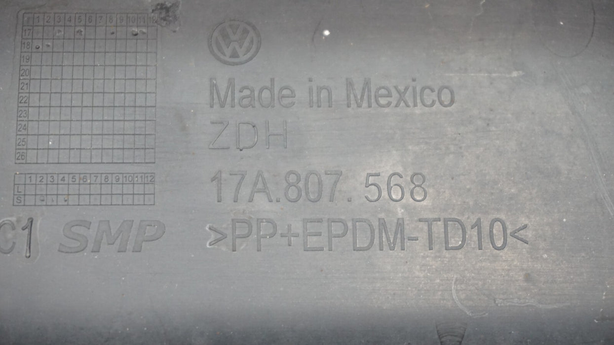 2019-2021 VOLKSWAGEN JETTA REAR BUMPER COVER PANEL OEM