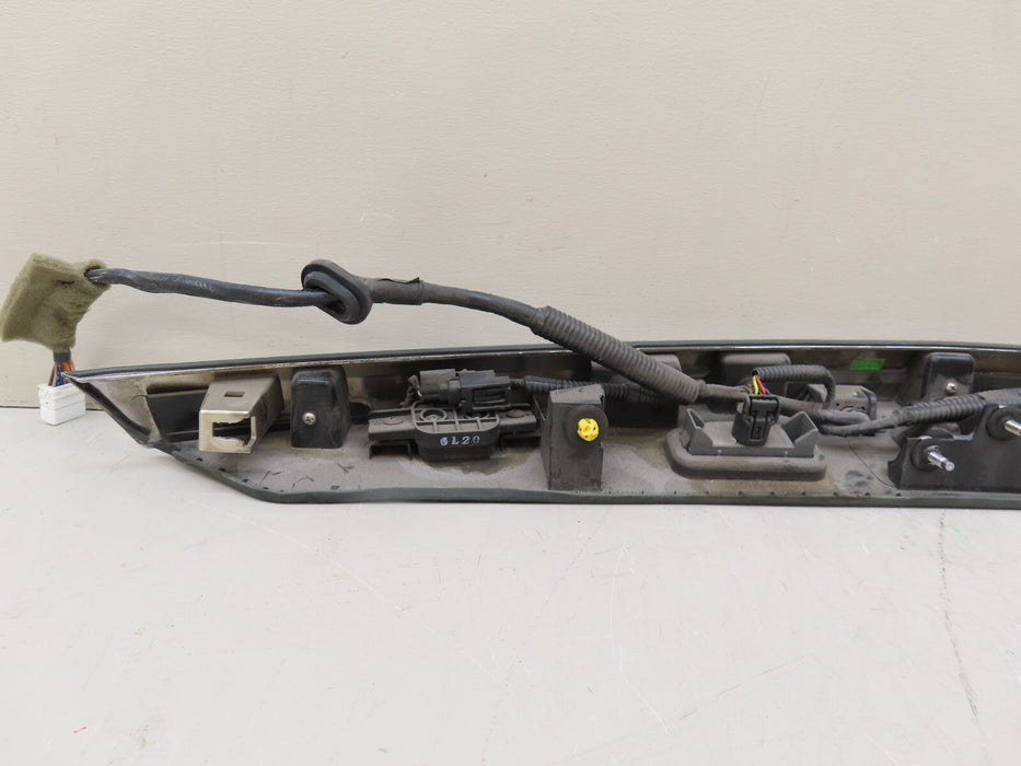 2014-2018 ACURA MDX TRUNK LID HANDLE LICENSE PLATE TRIM CAMERA OEM 7890-TZ5-A010