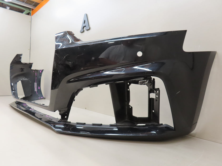 2017 2018 2019 AUDI A4 S4 B9 S-LINE FRONT BUMPER COVER OEM 8W0807437.F