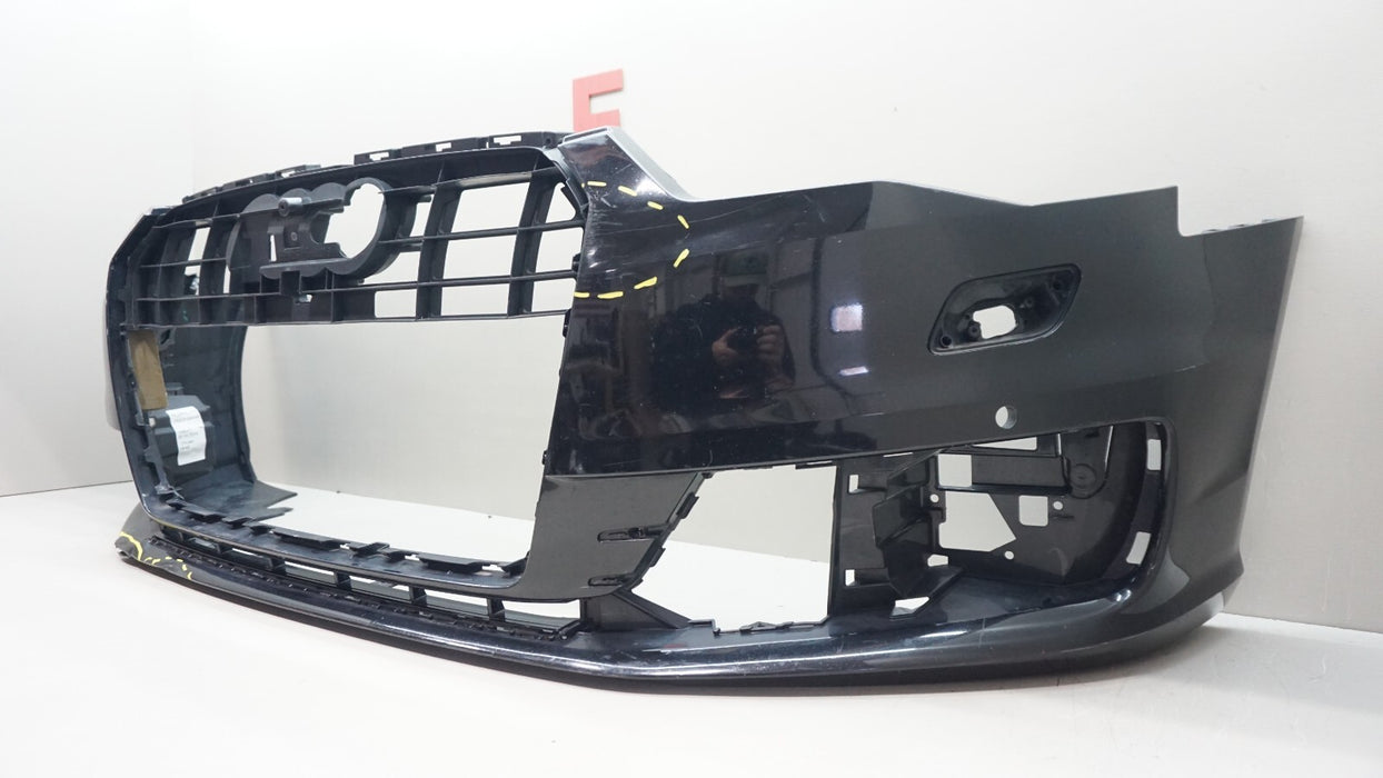 2012-2016 AUDI A6 FRONT BUMPER COVER PANEL OEM 4G0807437