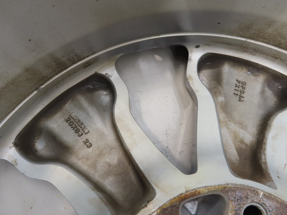 2017-2019 NISSAN TITAN SV 20X8 CHROME 6 SPOKE WHEEL RIM OEM