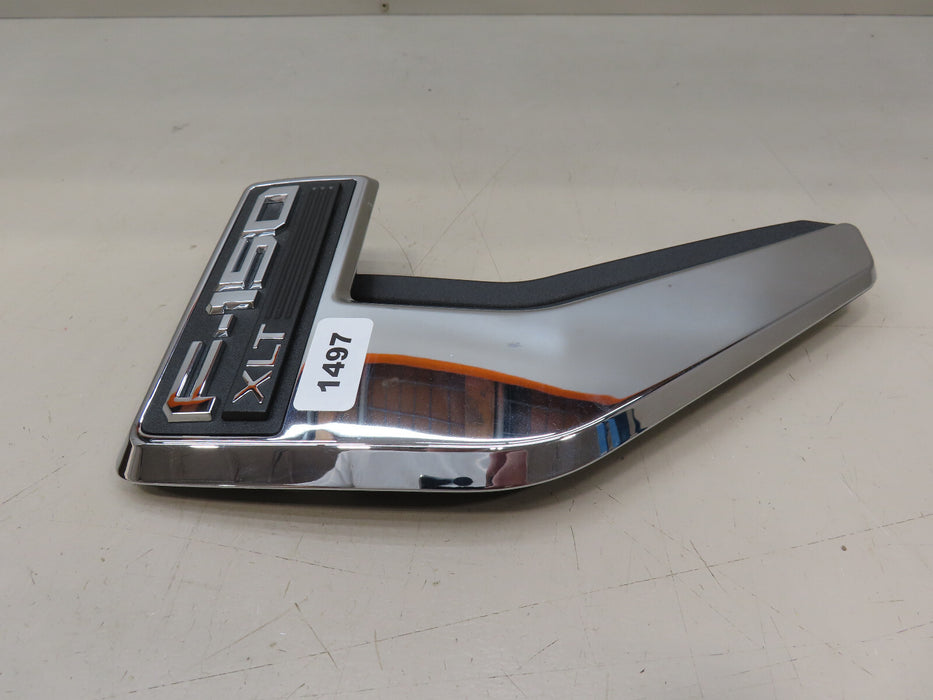 2021-2023 FORD F150 F-150 XLT LEFT DRIVER FENDER VENT NAMEPLATE OEM