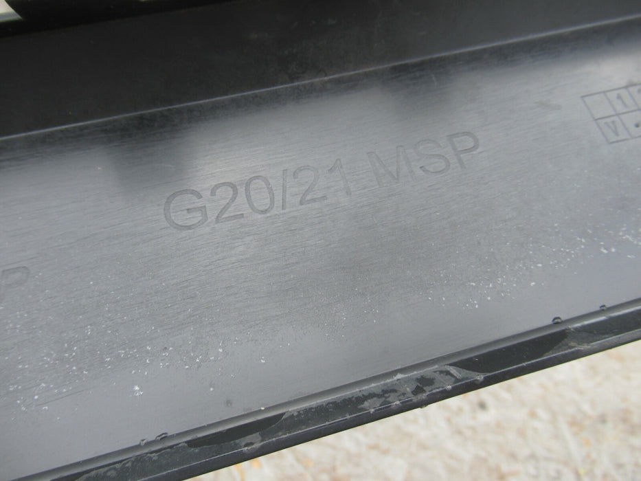 2017-2019 BMW 320I G20 G21 REAR BUMPER COVER PANEL LOWER VALANCE DIFFUSER OEM