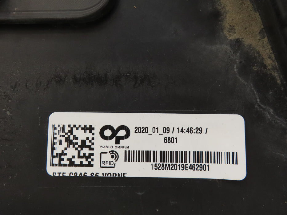 2019-2023 AUDI A6 FRONT BUMPER COVER OEM 4K0807437G