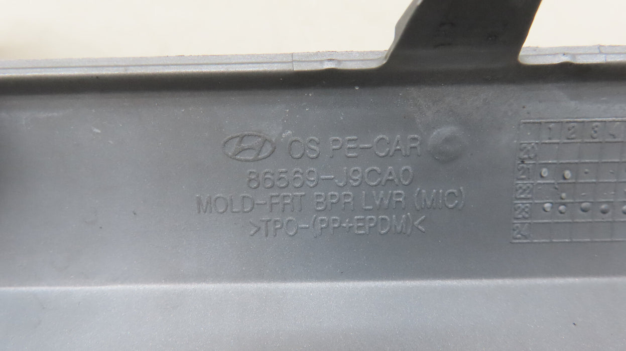2022-2023 HYUNDAI KONA FRONT BUMPER LOWER MOLDING TRIM OEM 86569-J9CA0