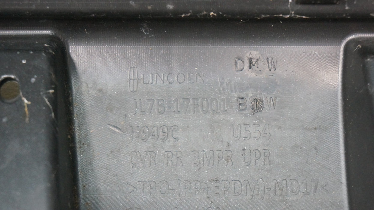 2018-2021 LINCOLN NAVIGATOR REAR BUMPER COVER OEM JL7B-17F001