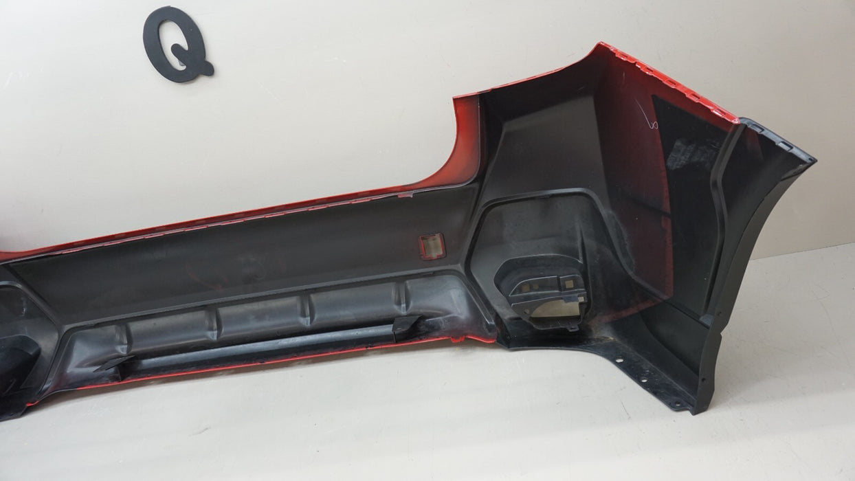 2018-2023 SUBARU CROSSTREK REAR BUMPER COVER RED OEM 57704FL250