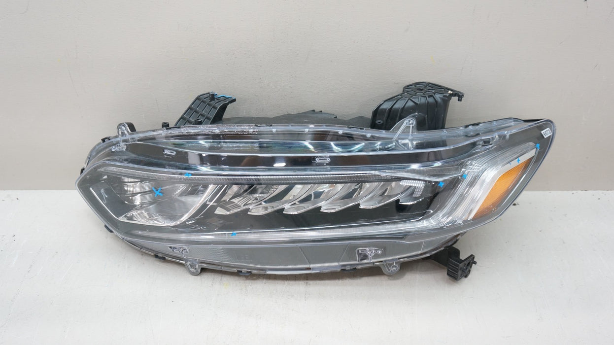 2018-2022 HONDA ACCORD FRONT LEFT DRIVERS SIDE HEADLIGHT LED W/HALOGEN OEM