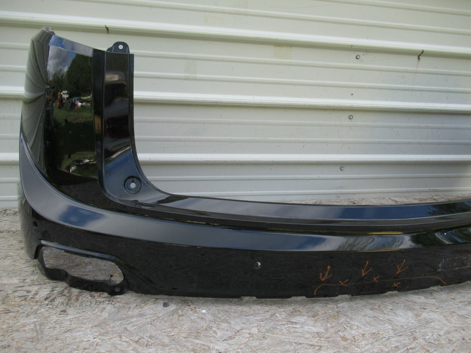 2019-2020 ACURA RDX REAR BUMPER COVER PANEL PLASTIC BLACK W/O SENSORS OEM