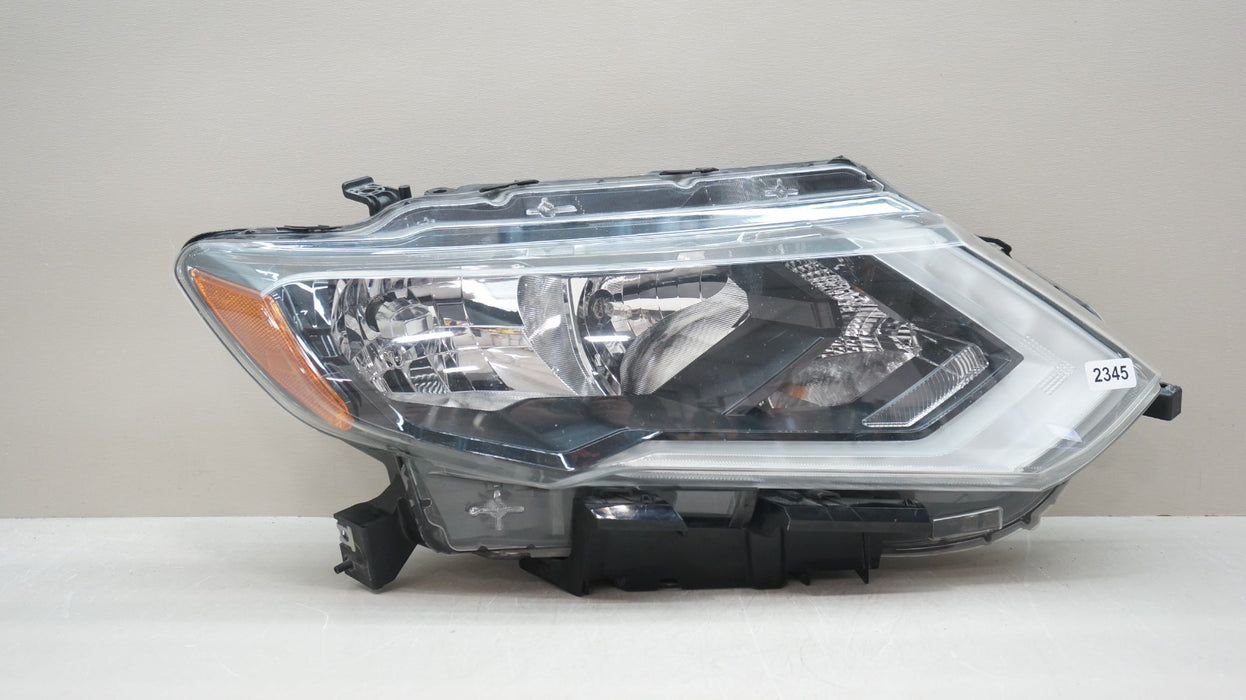 2017-2020 NISSAN ROGUE FRONT RIGHT PASSENGER SIDE HALOGEN W/ LED HEADLIGHT OEM