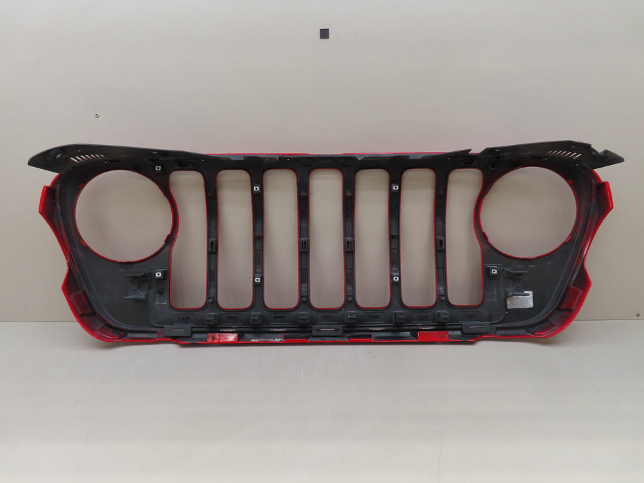2018 - 2022 JEEP WRANGLER SAHARA FRONT RADIATOR GRILLE GRILL  OEM 6BY79TRMAB