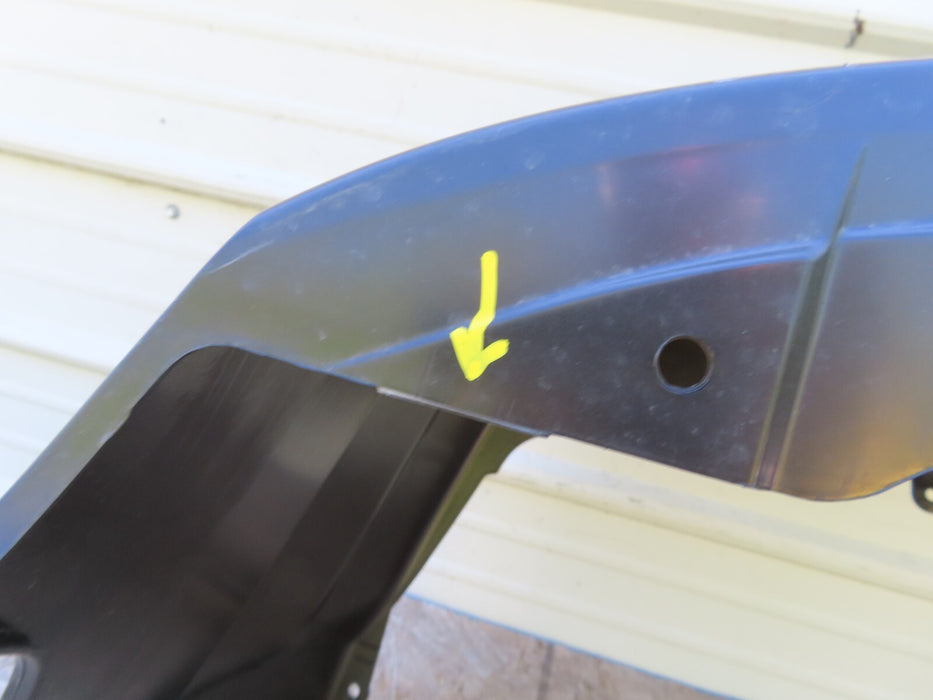 2007-2012 NISSAN SENTRA S SL 4DR SEDAN REAR BUMPER COVER PANEL OEM 85022-ET80A
