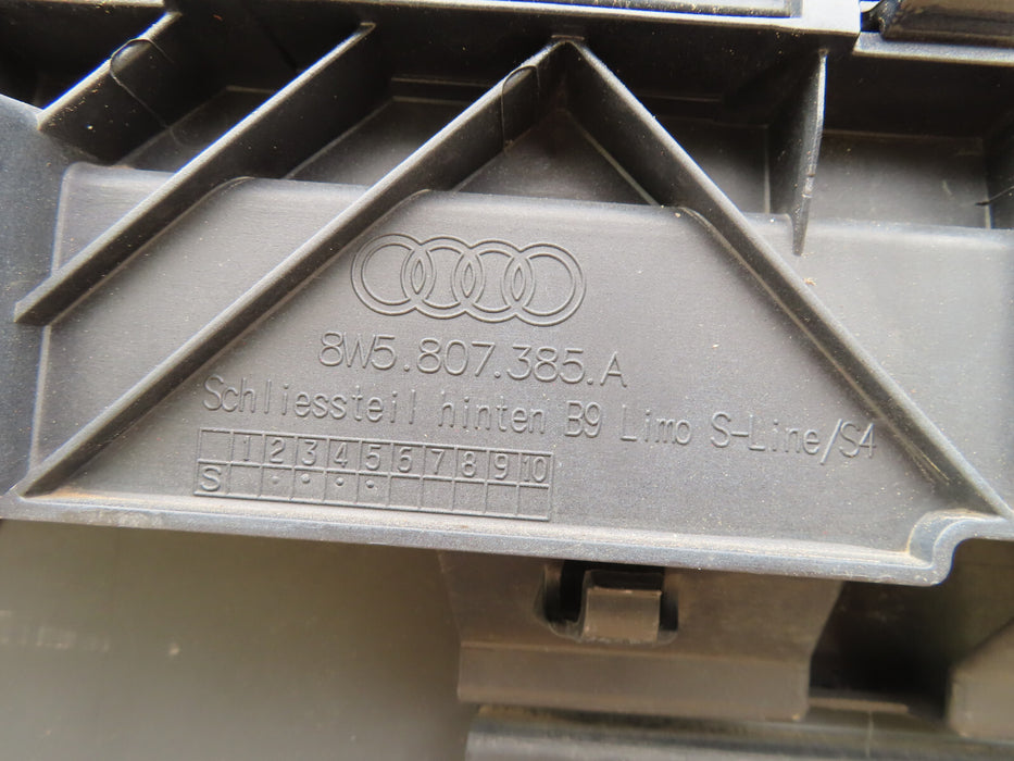 2017-2019 AUDI A4 S4 B9 S-LINE REAR BUMPER COVER OEM