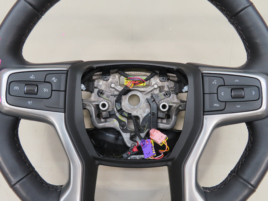 2019-2023 CHEVROLET/GMC SILVERADO TAHOE YUKON SIERRA STEERING WHEEL OEM 86813336