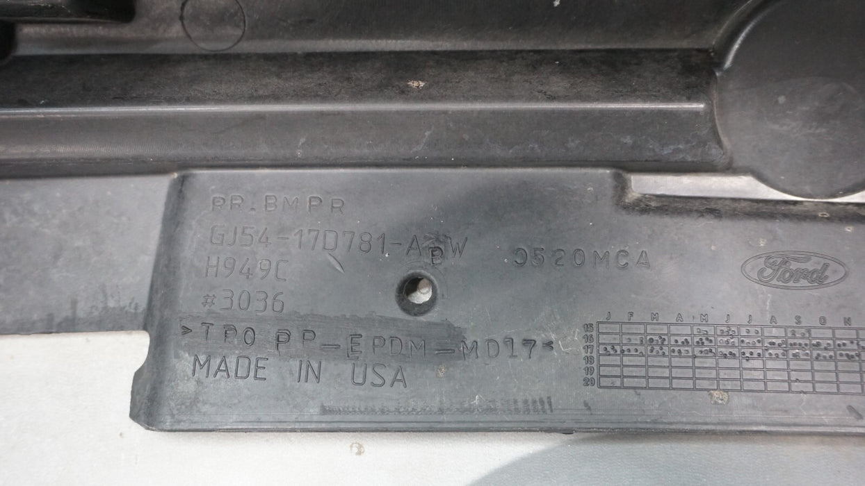2013-2015 FORD ESCAPE REAR LOWER BUMPER VALANCE GJ54-17D781-ABW OEM 13 14 15