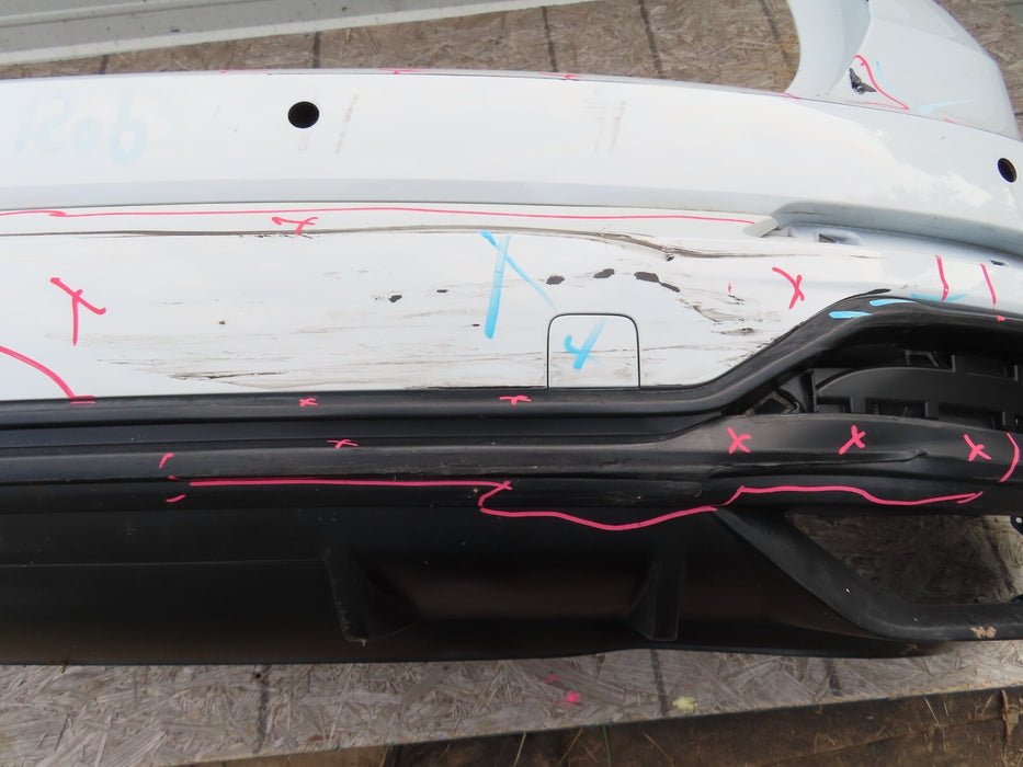 2019-2020 AUDI Q3 S-LINE REAR BUMPER COVER W/ LOWER VALANCE PANEL OEM 83A807511