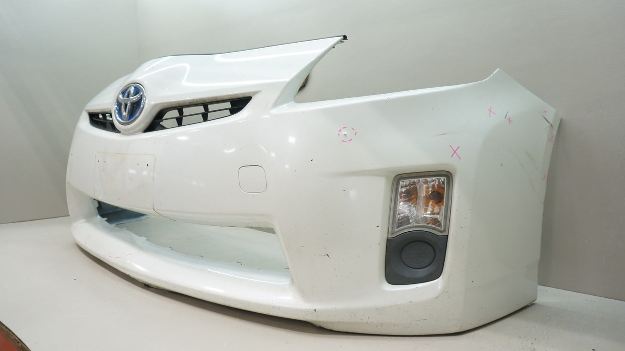 2010-2011 TOYOTA PRIUS FRONT BUMPER COVER PANEL WITH FOG LIGHTS  OEM 52119-47917
