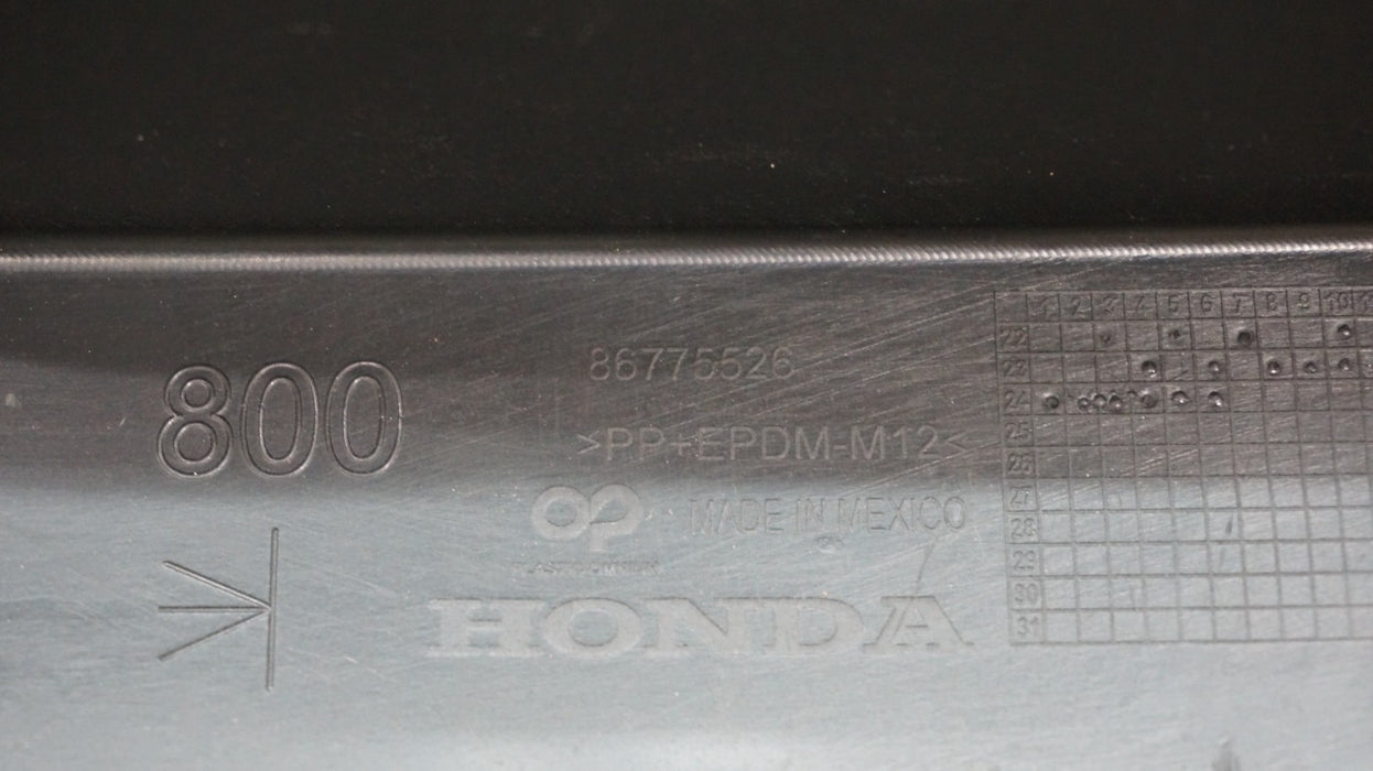 2024-2025 HONDA PROLOGUE REAR BUMPER COVER PANEL OEM 86775526