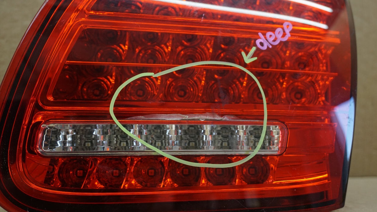 2011-2014 PORSCHE CAYENNE REAR RIGHT PASSENGER SIDE INNER TAIL LIGHT OEM