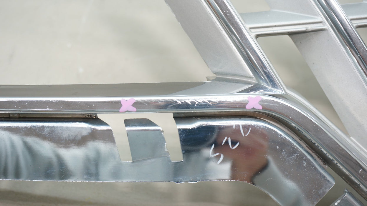 2010-2012 LINCOLN MKZ FRONT BUMPER RIGHT SIDE UPPER GRILLE OEM AH6J-8150-ABW