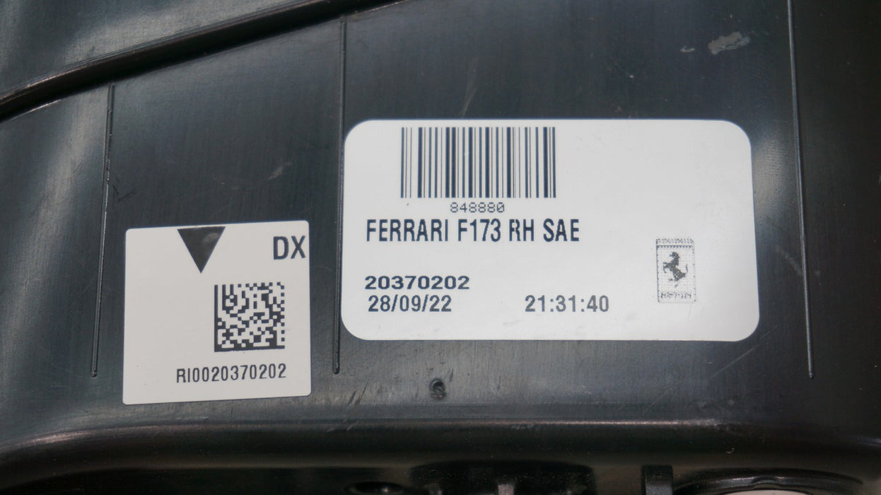 FERRARI SF90 F173 REAR RIGHT PASSENGER SIDE TAIL LIGHT OEM