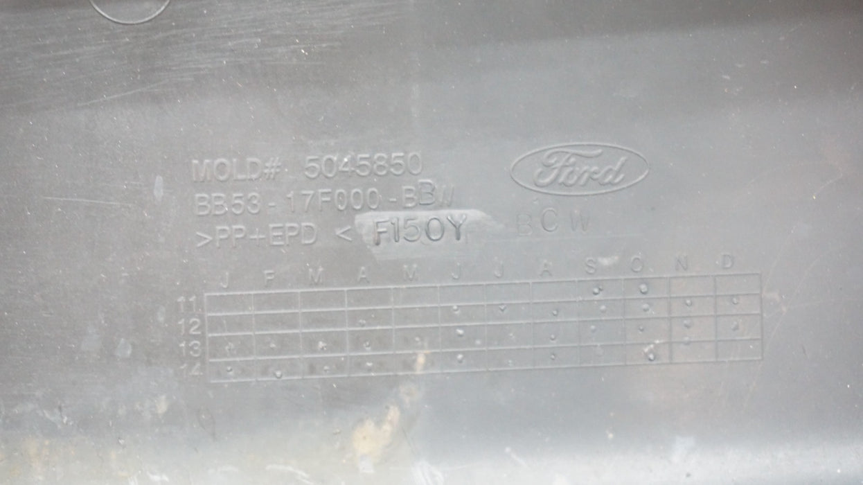 2011-2019 FORD EXPLORER REAR LOWER BUMPER TOW HITCH COVER MOLDING BB53-17F000 OE