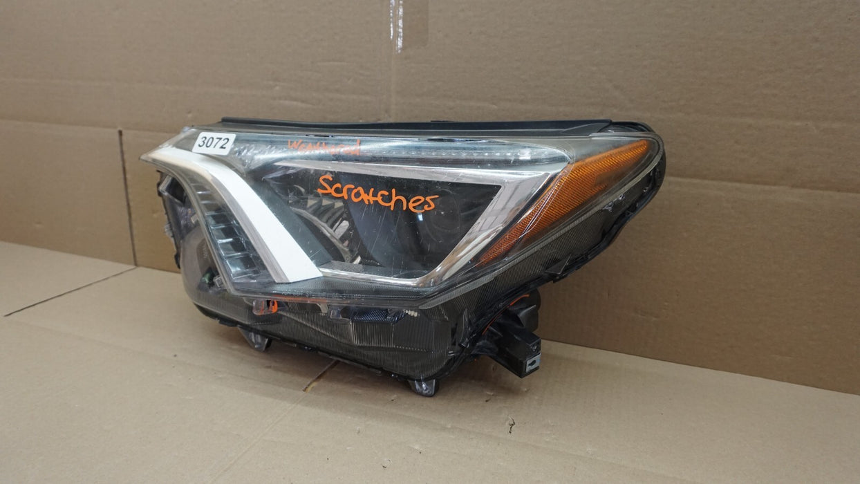 2017-2018 TOYOTA RAV-4 RAV4 FRONT DRIVER SIDE HEADLIGHT HEAD HALOGEN LAMP OEM