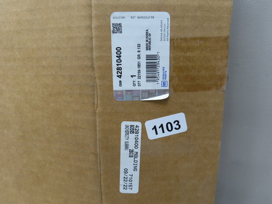 2020-2023 BUICK ENCORE GX FRONT LEFT DRIVER SIDE WHEEL ARCH FENDER FLARE OEM