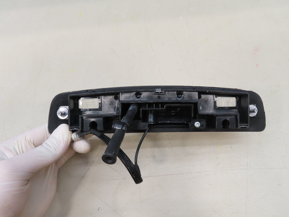 2020 2021 2022 GMC ACADIA REAR LICENSE PLATE LAMP AND CAMERA ASSEMBLY OEM