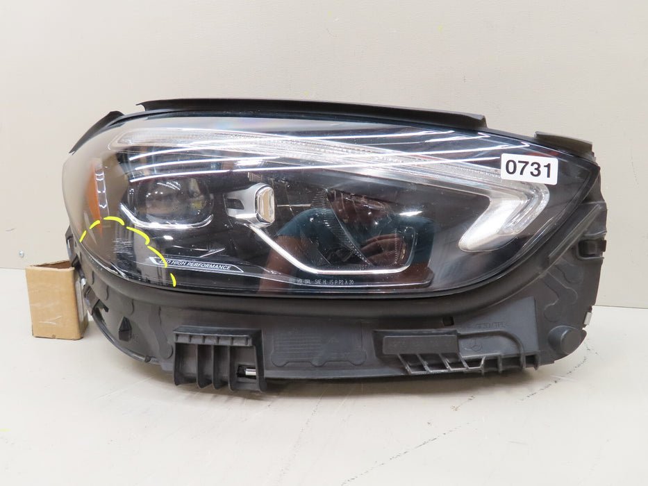 2022 2023 MERCEDES-BENZ C-CLASS C300 FRONT RIGHT PASSENGER HEADLIGHT LED OEM
