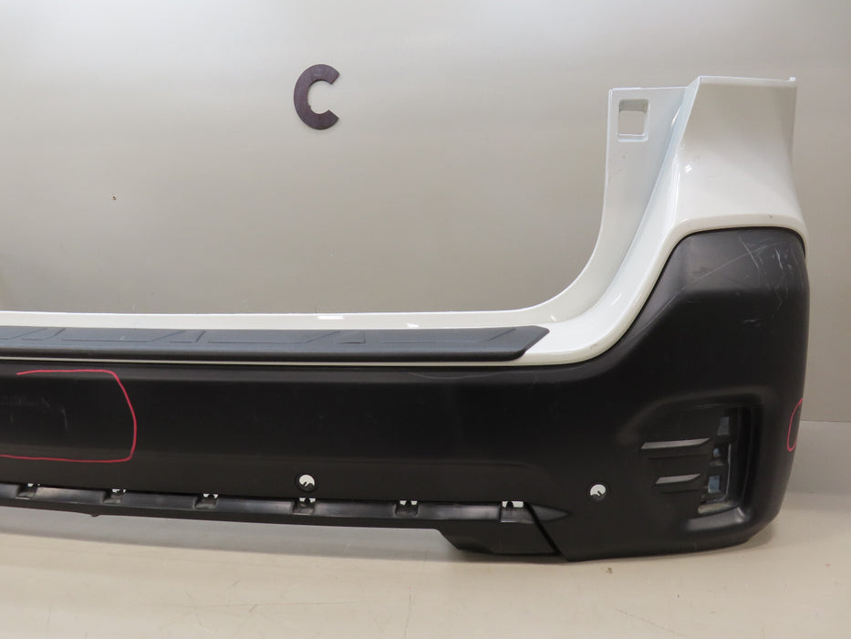 2020-2022 SUBARU OUTBACK REAR BUMPER COVER PLASTIC BLACK 57704AN31A OEM