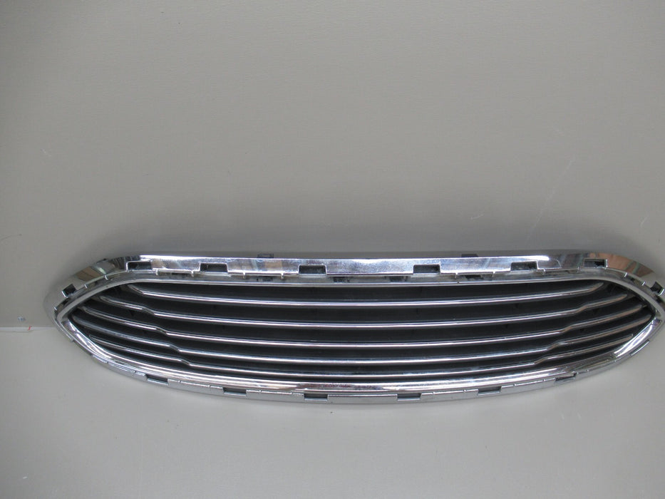 2014-2019 FORD FIESTA FRONT BUMPER UPPER GRILLE GRILL CHROME D2BB-17B968-AFW OEM