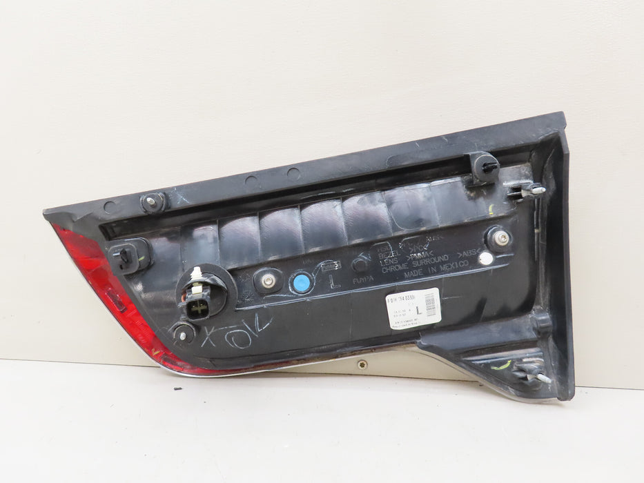 2011-2015 LINCOLN MKX REAR LEFT DRIVER SIDE TAIL LIGHT INNER OEM