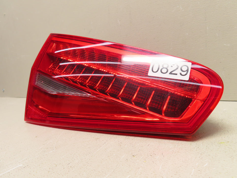 2013-2016 AUDI A4 S4 LEFT DRIVER SIDE INNER LED TAIL LIGHT LAMP OEM 8K5 945 093