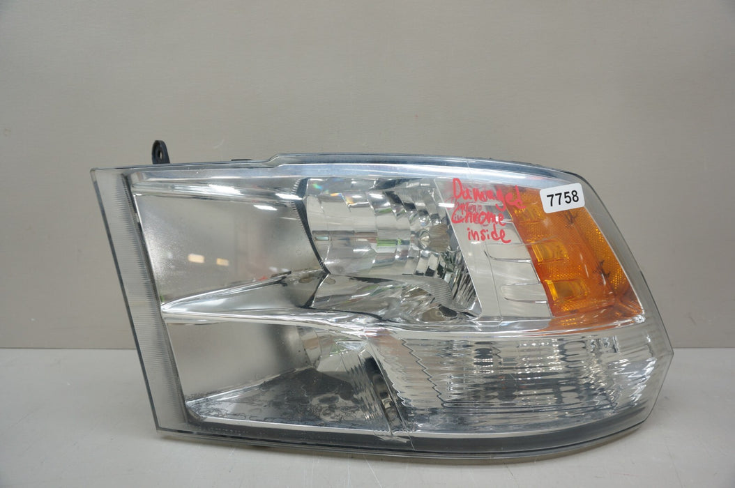 2009-2018 DODGE RAM 1500 FRONT LEFT DRIVERS HEADLIGHT HALOGEN OEM