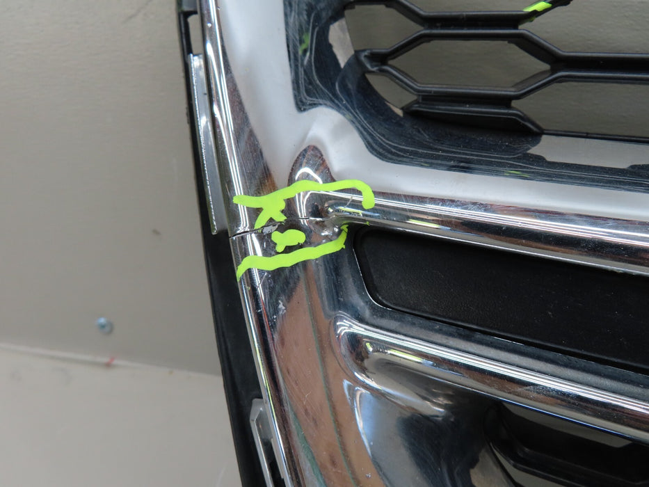 2013-2019 DODGE GRAND CARAVAN FRONT BUMPER GRILL GRILLE W/ CHROME 68100689AC OEM