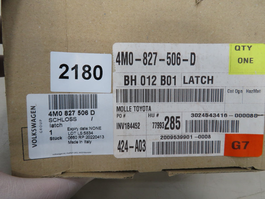 2017-2023 AUDI Q7 Q8 A4 A5 A8 E-TRON TAILGATE LOCK LATCH ACTUATOR OEM 4M0827506D