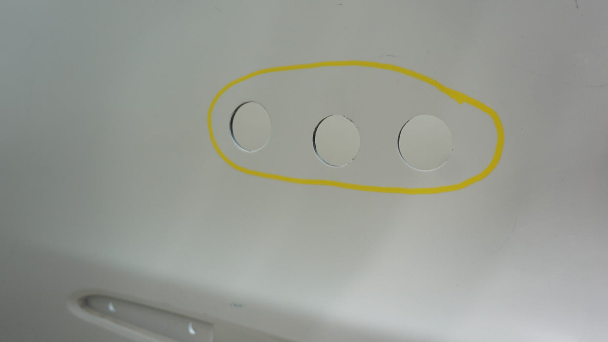 2015-2018 JAGUAR XJ XJL REAR BUMPER COVER PANEL OEM FW9317D781AA
