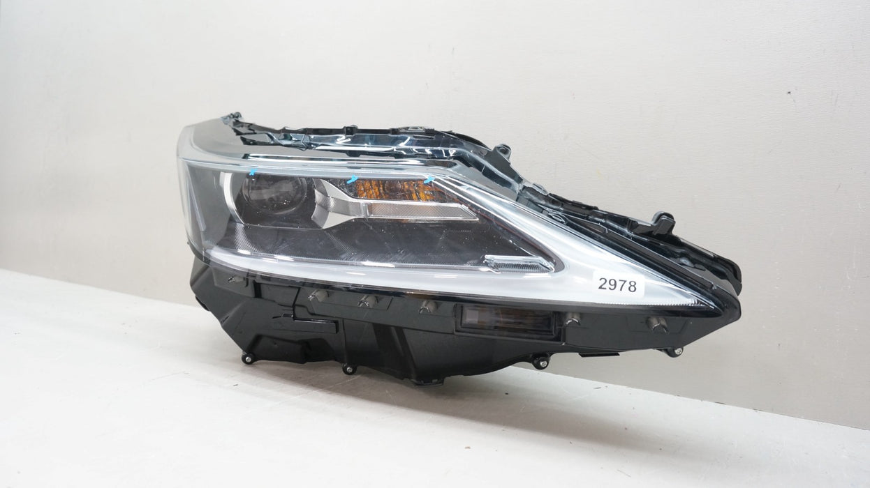2020-2022 LEXUS RX350 RX450H FRONT RIGHT PASSENGER SIDE LED HEADLIGHT OEM