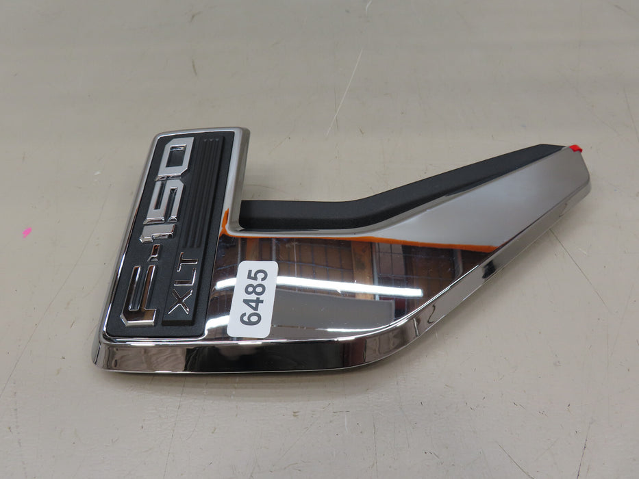 2021-2023 FORD F150 F-150 XLT LEFT DRIVER FENDER EMBLEM OEM ML34-16B115