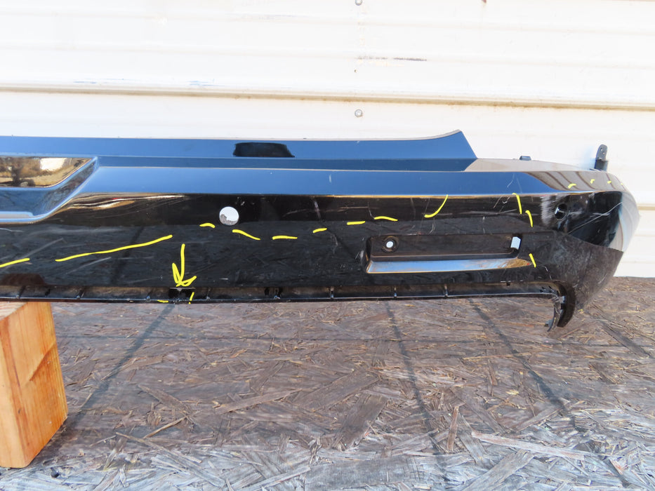 2017 2018 2019 GMC ACADIA DENALI REAR BUMPER COVER OEM W/ SENSOR HOLES