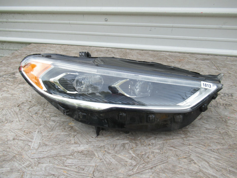 2017 - 2020 FORD FUSION RIGHT PASSENGER SIDE HEADLIGHT HEAD LAMP FULL LED OEM