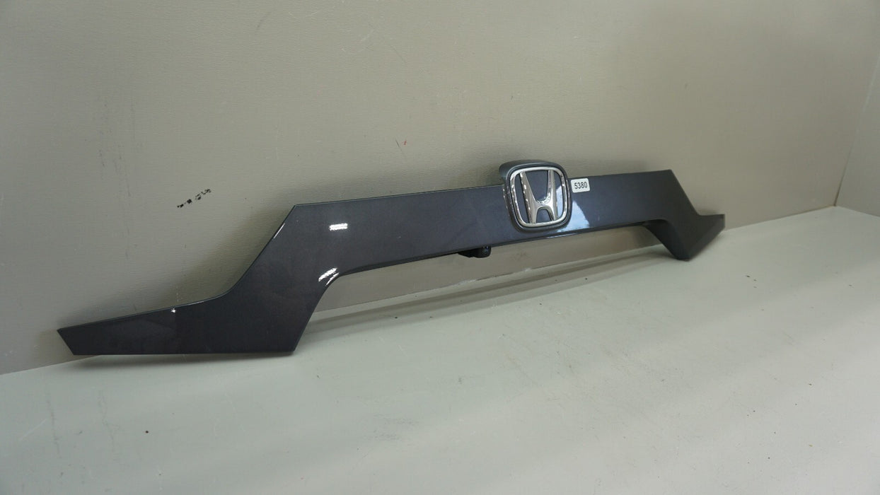 2018-2020 HONDA ACCORD REAR TRUNK LICENSE MOLDING W/ CAMERA OEM 74890-TVAA-A1