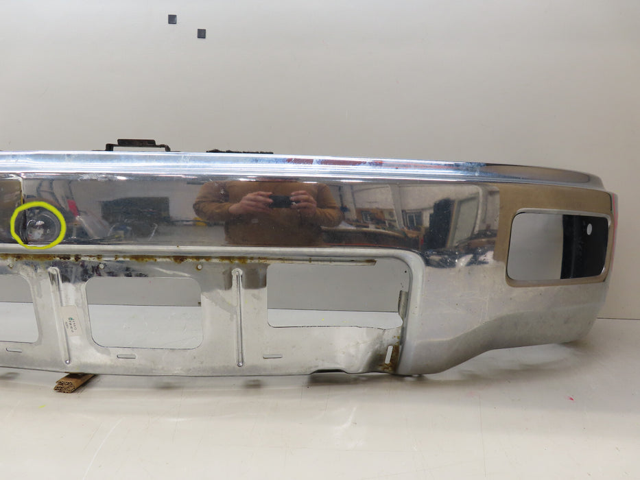 2014 2015 CHEVROLET SILVERADO 1500 FRONT BUMPER METAL OEM